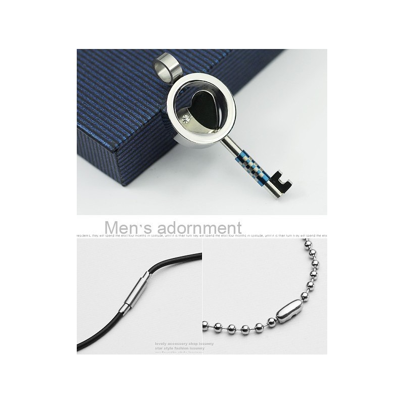 Mode Hartvormige Sleutel Van Titanium Kettinghanger (Nieuwe Stijl) Mode Hartvormige Sleutel Van Titanium Kettinghanger (Nieuwe Stijl)