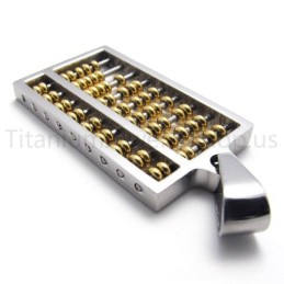 Nieuwe Gouden Abacus Titanium Hanger