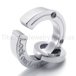 Nieuwe Breukring Zilverkleurige Titanium Hanger