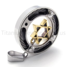 Nieuwe Hexagram Titanium Hanger