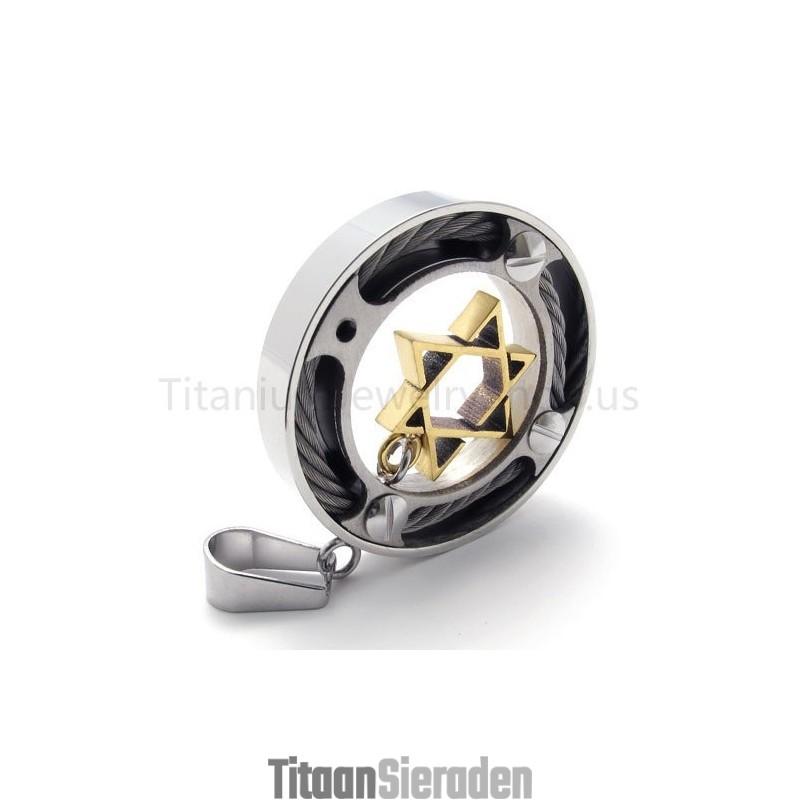 Nieuwe Hexagram Titanium Hanger Nieuwe Hexagram Titanium Hanger