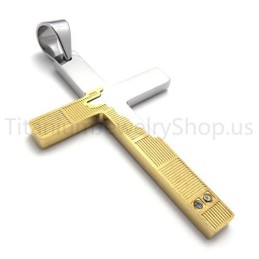 Nieuwe Duotone Torn Edges Cross Titanium Hanger