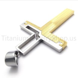 Nieuwe Duotone Hollowed Cross Titanium Hanger