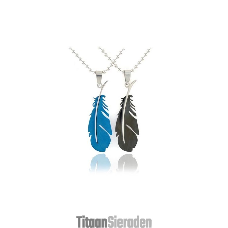 Kettinghangers Van Puur Titanium Met Veer