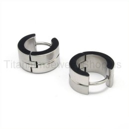 Coole Stijlvolle Titanium Oorbellen
