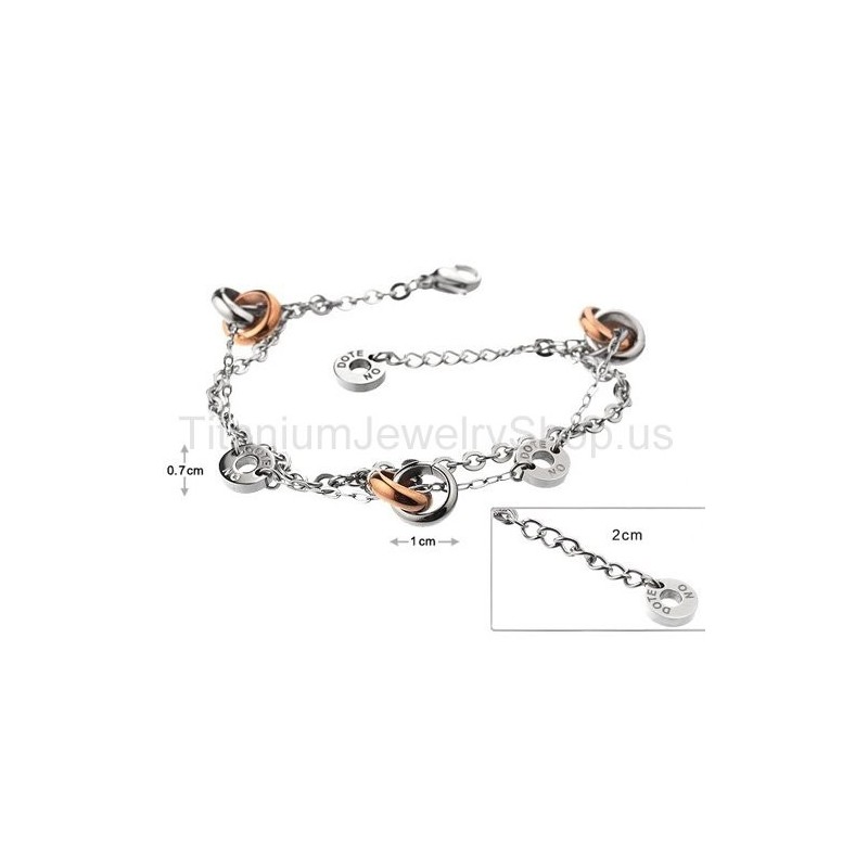Dames Titanium Armband Dames Titanium Armband