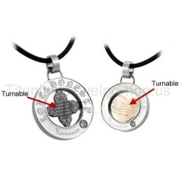 Draaibare Titanium Liefhebbershangers