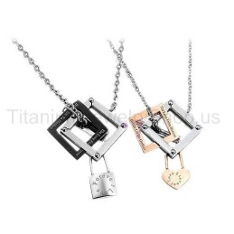 Liefde Voor Altijd Titanium Geliefden Hangers