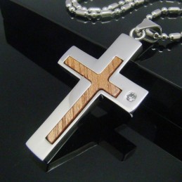 Cool Man Shining Cross Pure Titanium Hanger