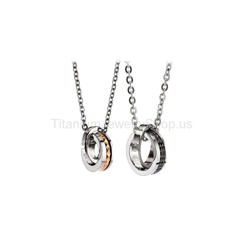 Eeuwige Liefde Titanium Lovers Hangers