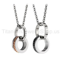 Eeuwige Liefde Titanium Lovers Hangers