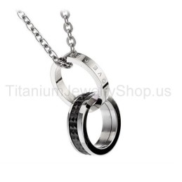 Eeuwige Liefde Titanium Lovers Hangers
