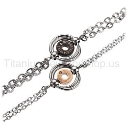 Ik Geef Zoveel Om Jou Titanium Lovers Armbanden