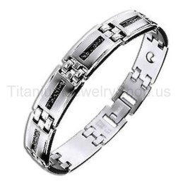 8 Inch Titanium Armband