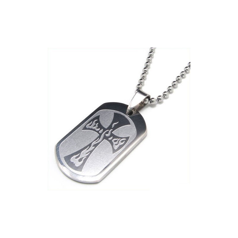 Cool Man Cross Pure Titanium Kettinghanger Cool Man Cross Pure Titanium Kettinghanger