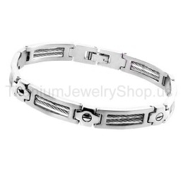 8 Inch Titanium Armband