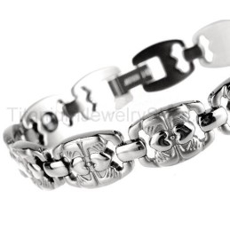8 Inch Titanium Armband