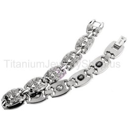 8 Inch Titanium Armband