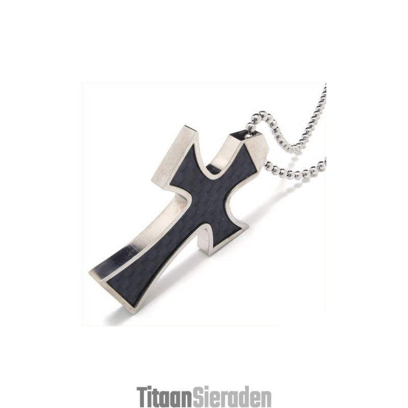 Man Hoogwaardige Wing Cross Pure Titanium Ketting Hanger Man Hoogwaardige Wing Cross Pure Titanium Ketting Hanger