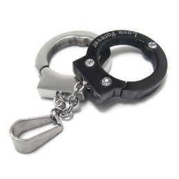 Edele Man Liefde Handboeien Pure Titanium Ketting Hanger