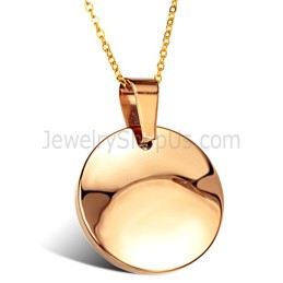 Roségouden Hoogglans Wolfraam Hanger Wx720