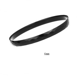 Zwarte Wolfraam Hoogglans Armband C888