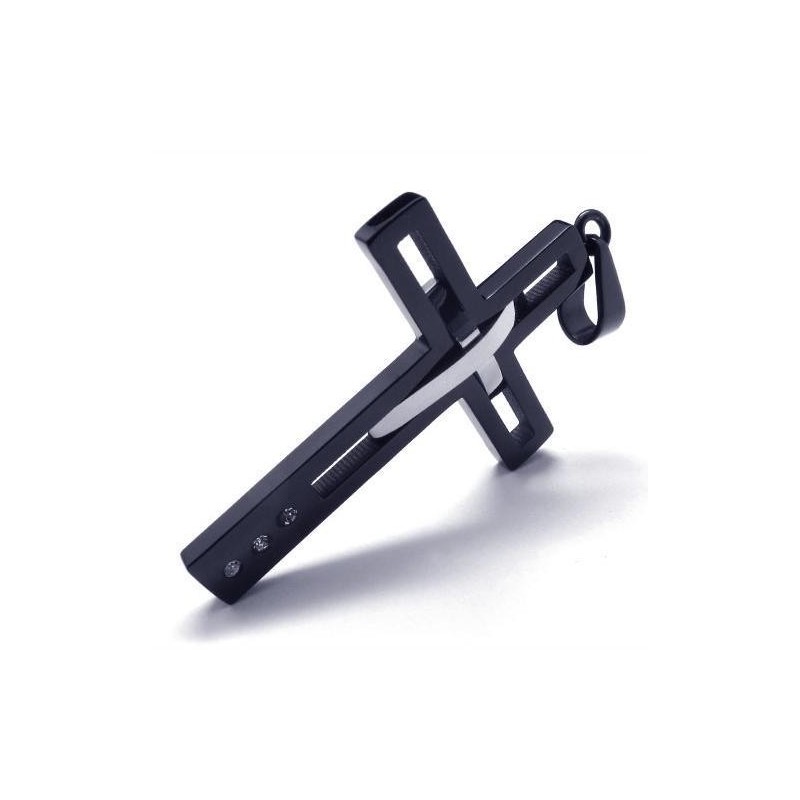Cool Man Cross S Stalen Hanger Zonder Ketting En Doos