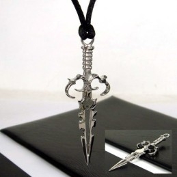 Cool Man Zwaard Kruis Pure Titanium Ketting Hanger