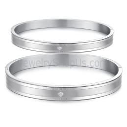 Tatanium "Ture Love Forever" Koppelarmbanden Met Strass Steentjes C861