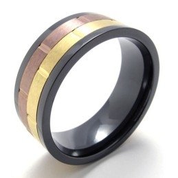 Gekleurde Titanium Ring