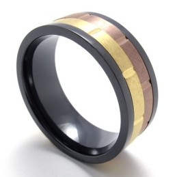 Gekleurde Titanium Ring