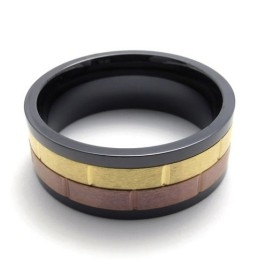 Gekleurde Titanium Ring