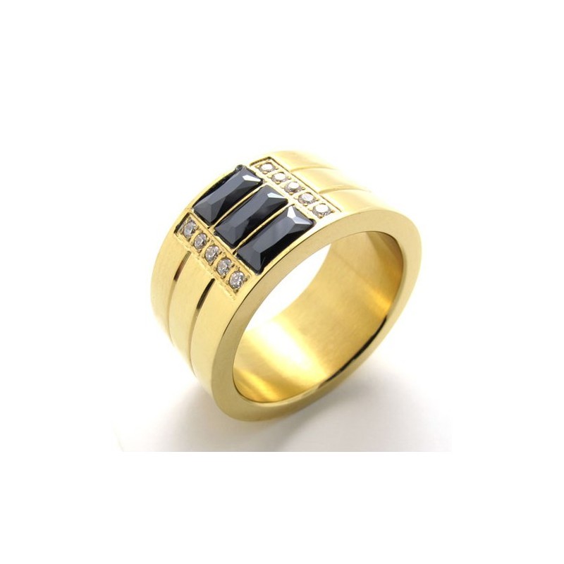 Gouden Titanium Ring Gouden Titanium Ring