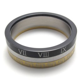 Gekleurde Titanium Ring
