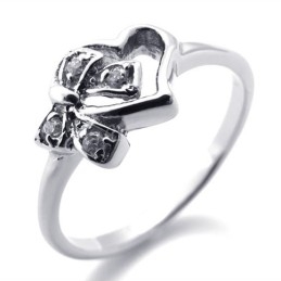 Diamanten Titanium Ring Voor Vrouwen