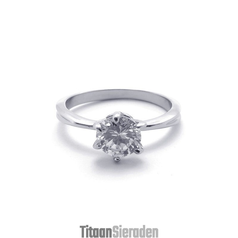 Diamanten Titanium Ring Diamanten Titanium Ring