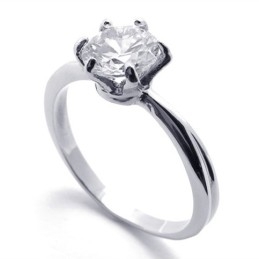 Diamanten Titanium Ring