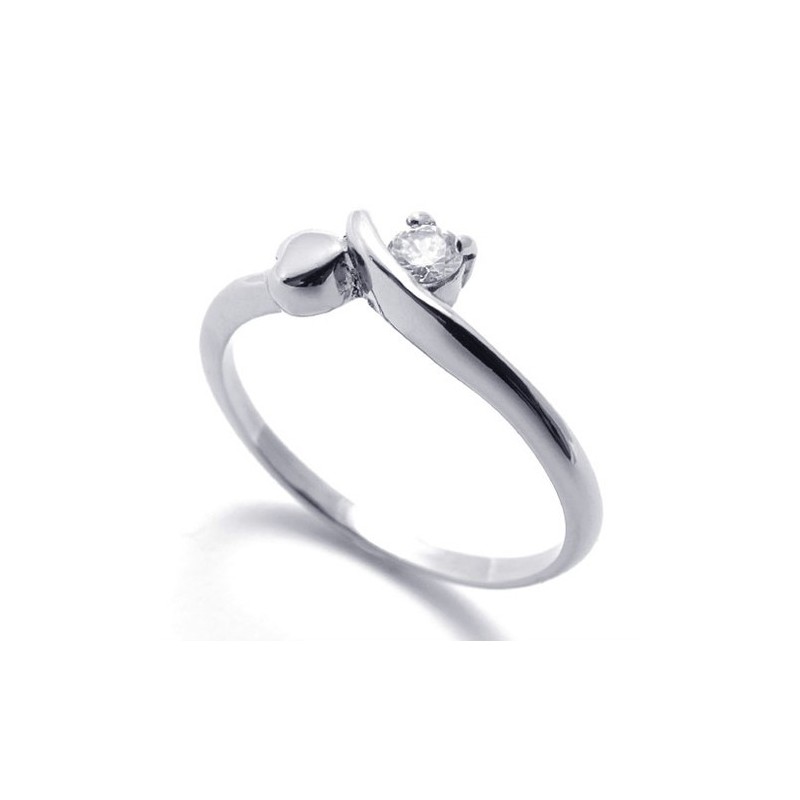 Diamanten Titanium Ring