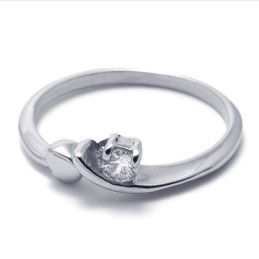 Diamanten Titanium Ring