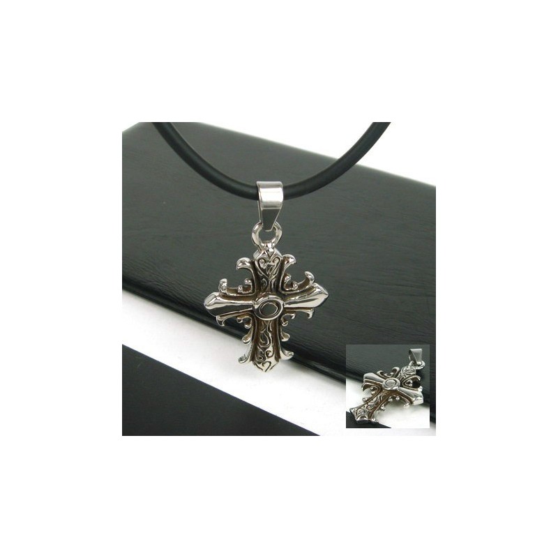 Exclusief Kruis Van Puur Titanium Als Geschenk Voor Mannen