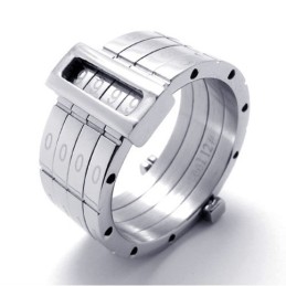 Puzzel Titanium Ring