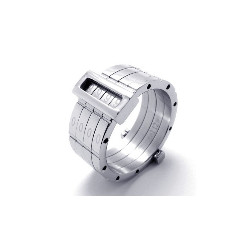 Puzzel Titanium Ring Puzzel Titanium Ring