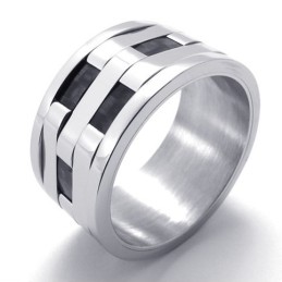 Puzzel Titanium Ring
