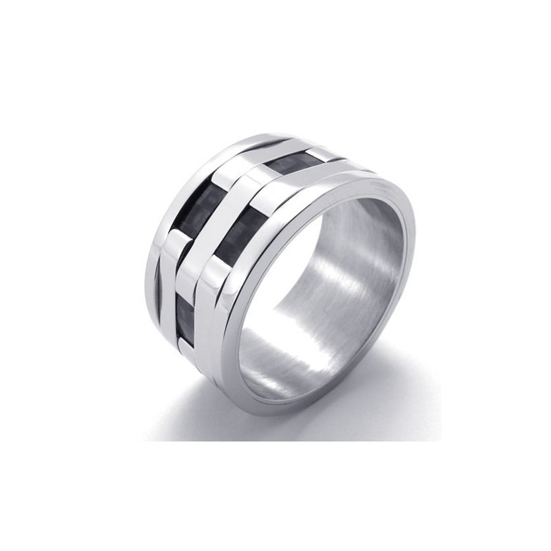 Puzzel Titanium Ring Puzzel Titanium Ring