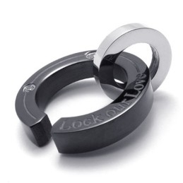 Zwarte Diamanten Liefhebbers Titanium Hanger Voor Vrouwen