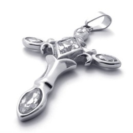 Kruis Diamant Titanium Kruis Hanger