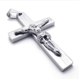 Jezus Titanium Kruis Hanger