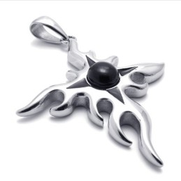 Kruis Edelsteen Titanium Hanger