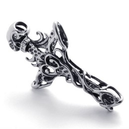 Kruisschedel Titanium Hanger