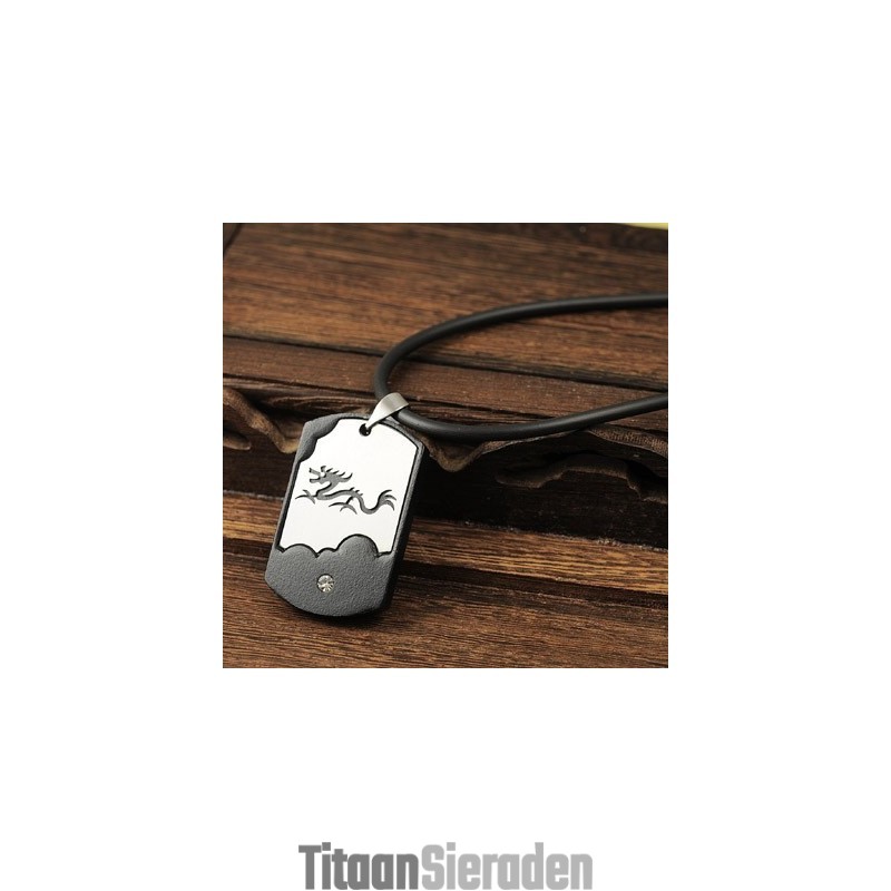 Cool Man Skull Pure Titanium Hanger-Gratis Ketting Cool Man Skull Pure Titanium Hanger-Gratis Ketting